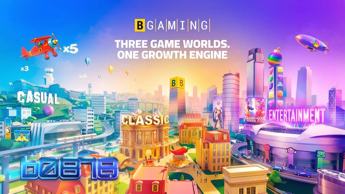 Tampilan visual berbagai kategori game slot BGaming
